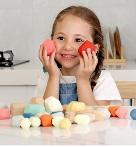 Source Nhà Sản Xuất Bán Trực Tiếp Khối Giáo Dục Màu Sắc Cho Trẻ Em Đồ Chơi Xếp Đá Đá Gỗ Xuyên Biên Giới - Product Image 4