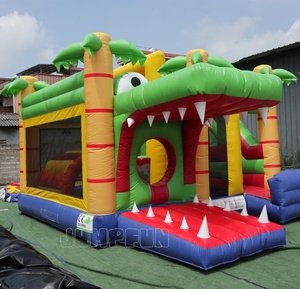 <span class=keywords><strong>ปาก</strong></span>จระเข้พองปราสาทเด้งต้นปาล์มบ้านกระโดดด้วยสไลด์โรงงานขายใหญ่ส่วนลดที่ดีที่สุด - Product Image 4