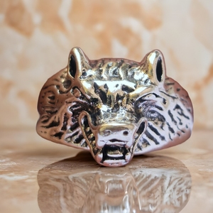 Boucles d'oreilles pendantes en argent sterling de qualité supérieure, design animal, bijoux de mode en plaqué or pour les mariages - Product Image 1