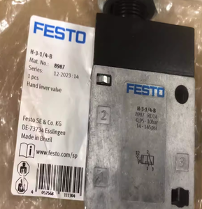 Nueva Válvula Selectora Original Festos VHEF-ES-B52-G18 4106816 <span class=keywords><strong>5</strong></span>/<span class=keywords><strong>2</strong></span> Bistable G1/8 - Product Image 1