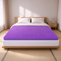 Matelas pliable en gel TPE avec grille d'aération rafraîchissante, fermeté moyenne, idéal pour la location de vacances – Approvisionnement direct usine