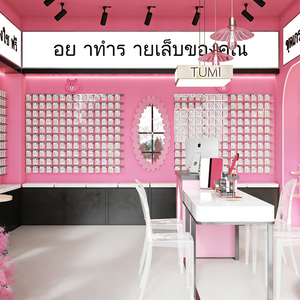 Armoire de présentation en verre luxueux avec cadre doré, éclairage LED, forme d'arc, dimensions personnalisables et résistante - Product Image 4