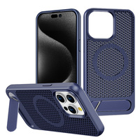 Coques de téléphone portable compatibles avec les modèles 16/15 et Mate 7, avec support magnétique invisible pour dissipation thermique et design animalier