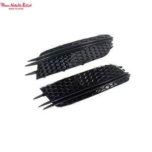 Ensemble de couvercle de phare antibrouillard compatible 2012 2013 2014 2015 pour Audi A6 <span class=keywords><strong>Quattro</strong></span> apprêté côté conducteur et passager - Product Image 2