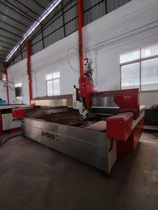 Machine de découpe de verre CNC à jet d'eau Aitao Factory, pour découpe artistique, équipement de traitement WaterJet abrasif, composant de pompe essentiel - Product Image 4