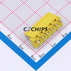 BX-VH3.96-6PZZ-Y Wire-to-Board Pin Header Through hole Component (THT),P=3.96mm Connector 1x6P 3.96mm Through Hole VH - Product Image 2