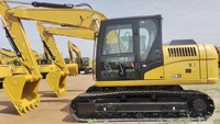 Nouvelle pelle sur chenilles chinoise de 14,6 tonnes 316GC, excavatrice de taille moyenne avec attache rapide et compacteur vibrant à vendre