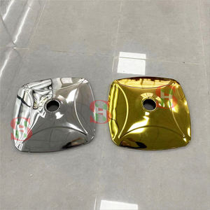 ฐานเก้าอี้ตัดผมโลหะหรูหราสีทอง/เงิน พร้อมอะไหล่ปั๊มไฮดรอลิก ขายส่ง - Product Image 3