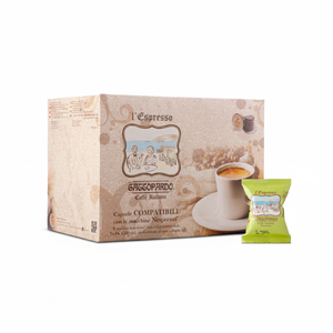 Cápsulas de Café Compatibles con Gattopardo 100-Insonnia para Cafeteras NESPRESSO de una Sola Taza a 0.11/Cápsula - Product Image 2