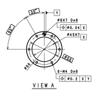 Robot de soudage à l'arc Kawasaki BA006L avec torche de soudage PLC, rail linéaire, portée de 2036 mm, câble traversant le bras, charge utile de 6 kg, 7ème axe