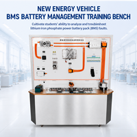 Banco de entrenamiento para gestión de baterías (BMS) de vehículos de nueva energía, herramienta de enseñanza auxiliar para estudiantes de mantenimiento automotriz
