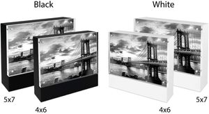 Khung Ảnh Trong Suốt Hình Chữ Nhật Hai Mặt Kích Cỡ Tùy Chỉnh Khung Ảnh <span class=keywords><strong>Acrylic</strong></span> Nam Châm Trong Suốt - Product Image 6