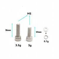 Support de caméra sous-marine en acier inoxydable, adaptateur à vis, accessoires de fixation pour caméra de plongée