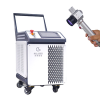 Machine de Nettoyage Laser à Fibre à Impulsion Laser 200W 300W 500W Continue 2000W 3000W pour l'Élimination de la Rouille sur le Bois, la Pierre et le Métal