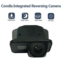 Cámara de Reversa Trasera para Automóvil CCD/AHD Personalizada para Toyota Corolla 2007~2011 Tarago Previa Wish Alphard Hilux Vigo
