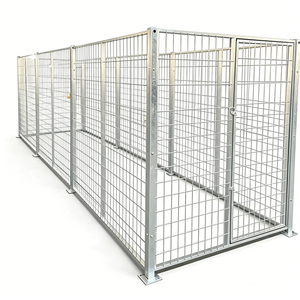 Cage <span class=keywords><strong>pour</strong></span> <span class=keywords><strong>chien</strong></span> multifonctionnelle en métal grillagé, grande <span class=keywords><strong>enclos</strong></span> <span class=keywords><strong>pour</strong></span> <span class=keywords><strong>chien</strong></span>, clôture en fil métallique <span class=keywords><strong>pour</strong></span> intérieur et extérieur - Product Image 3