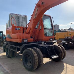Excavadora de ruedas Doosan DH130 DH140 DH150 de segunda mano, buena excavadora - Product Image 3