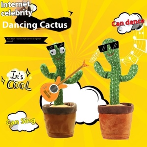Vente en gros de <span class=keywords><strong>cactus</strong></span> dansant <span class=keywords><strong>Jouet</strong></span> en peluche électronique pouvant se tordre et chanter pour apprendre aux enfants à parler Jouets à balançoire - Product Image 1
