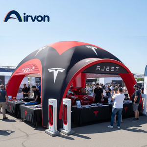 Carpa Araña Inflable Multi-Entrada para Eventos de Activación al Aire Libre de Airvon, para Exposiciones de Alto Tráfico y Espacios Públicos - Product Image 1