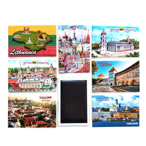 Grossiste Shenzhen Aimant de réfrigérateur personnalisé votre propre conception Souvenir Mumbai <span class=keywords><strong>Marseille</strong></span> Aimant de réfrigérateur - Product Image 3