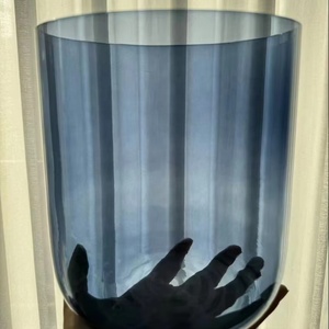 Alchemy Indigo Blue Chakra Crystal Bols de guérison sonore Crucible en quartz pour la méditation et <span class=keywords><strong>le</strong></span> chant des esprits - Product Image 3