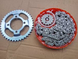 オートバイチェーンスプロケット付きオートバイチェーンキット420 428 428h 520 530 525 - Product Image 3