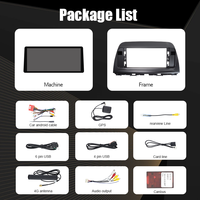 Lecteur DVD de voiture Android 13 12,3 pouces Aijia Factory pour MAZDA 2013-2015 CX-5, kit de cadre, câble, boîte Canbus, électronique automobile, radio
