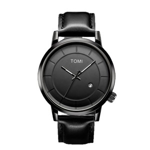 Reloj de Pulsera TOMI T101 para Hombre, Diseño Deportivo y Elegante, Movimiento de Cuarzo, Correa de Cuero, Caja de Aleación, Pantalla de Agujas, en Oferta - Product Image 5