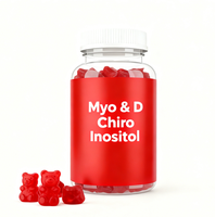 Compléments de fertilité pour femmes en marque blanche avec équilibre hormonal Myo-inositol D Chiro Gummy 5g Vitamines prénatales