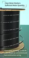 GJXH GJXH 12,4,6,8,12 Core kabel optik serat datar FTTH dalam/luar ruangan G657 kualitas tinggi kabel Drop dengan 1 Core