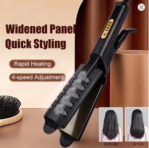 جهاز فرد الشعر جهاز فرد الشعر بالبخار المحمول للمنزل جبيرة درجة حرارة ثابتة 4 تروس - Product Image 5