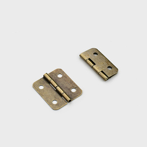 Charnière de meuble 1,2 pouce de large, montage en surface, bronze antique, fer durable, accessoire de quincaillerie pour boîte en bois - Product Image 1
