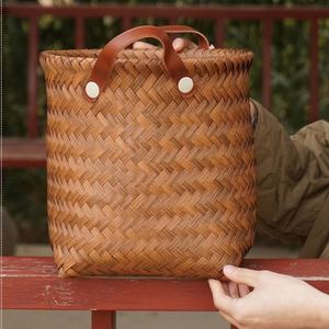 Sacs et paniers à <span class=keywords><strong>linge</strong></span> pliables en jonc de mer naturel, rangement 15 pouces, séparateur, <span class=keywords><strong>panier</strong></span> à <span class=keywords><strong>linge</strong></span> en jacinthe d'eau, 4 pièces, fabrication artisanale vietnamienne en saule - Product Image 2