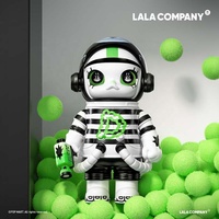 NOUVEAU POP MART Original Labubu MEGA SPACE MOLLY 100% Série Anniversaire 4 Figurine de Collection Cadeau POP MART Boîte Mystère
