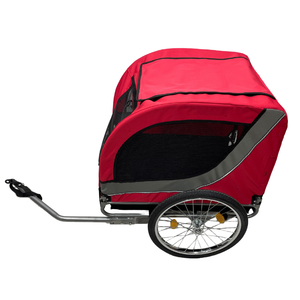 Chariot Cargo <span class=keywords><strong>Bicycle</strong></span> Remorque de vélo ou vélo avec dégagement de fixation rapide facile pour chien de compagnie - Product Image 2