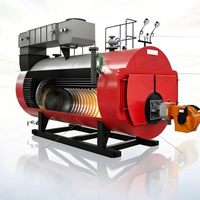 Chaudière à vapeur industrielle au gaz ou au mazout de 4 t/h, puissance thermique de 2,8 MW, pour ligne de traitement d'huiles comestibles