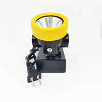 Lampada Frontale Ricaricabile a LED per Minatori, Luce da Cappello per Elmetto da Lavoro
