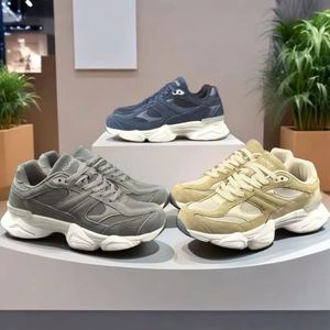 Nouvelles Chaussures Décontractées de Marche pour Hommes 2025, Modèle 9060, Respirantes, Amortissantes, à Bout Fermé, Rehaussantes, Style Tennis, Tendance Luxe, à Lacets, en Maille - Product Image 3