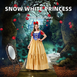 <span class=keywords><strong>Costume</strong></span> da Principessa <span class=keywords><strong>Biancaneve</strong></span> di Grimm per Halloween, Abito da Cosplay per <span class=keywords><strong>Donna</strong></span> Adulta, <span class=keywords><strong>Costume</strong></span> per TV/Cinema in Poliestere, per Feste, Disponibile - Product Image 6