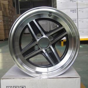 DEEP lavavajillas-rueda de aleación de 4x98Mm, accesorio japonés con detalle rojo, 13 pulgadas, 4 terminales, negro, mecanizado, cara, labio, rendimiento de carreras - Product Image 5