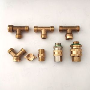 Tùy Chỉnh Ống Đồng Thau Phụ Kiện Kết Nối Doanh Công Đoàn Phù Hợp Van Bơm Nhanh Chóng Phun Bóng Pít tông Đồng Phun Adapter Mạ - Product Image 5