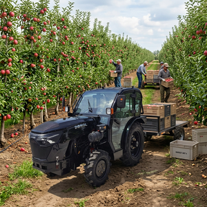 Tracteur diesel à profil bas de 70 CV avec cabine en option pour l'agriculture maraîchère et l'agriculture en serre - Product Image 1