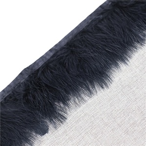 Bán Buôn Giá Rẻ Nhuộm Marabou Thổ Nhĩ Kỳ Lông Trim Fringe Trang Trí Cho Váy Cưới - Product Image 6