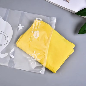 <span class=keywords><strong>Bolsas</strong></span> para Ropa, <span class=keywords><strong>Bolsas</strong></span> de Almacenamiento Transparentes Mate con Cierre Hermético para Empacar Ropa, <span class=keywords><strong>Bolsas</strong></span> de Polietileno Transparentes Rosas y <span class=keywords><strong>Negras</strong></span> con Cierre - Product Image 3