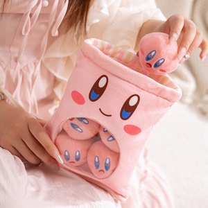 20cm Pink Star para <span class=keywords><strong>Kirby</strong></span> Snack Bag Peluche de juguete de dibujos animados lindo oso almohada para niñas llena de algodón PP Snack Bag regalo - Product Image 2