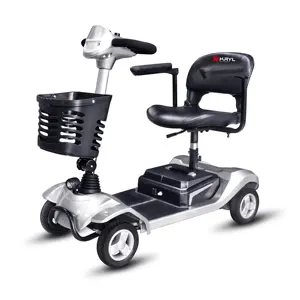 KRYLトラベル4輪高齢者電動スクーター障害者用折りたたみ式モビリティスクーター高齢者用工場供給価格