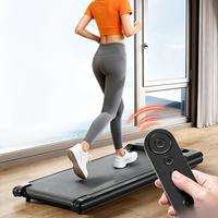 Tapis de marche vibrant 2 en 1 pliable, tapis de course électrique sous le bureau, moteur silencieux sans balais pour la maison, le bureau et la remise en forme