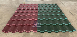 러시아 시장용 C8 C10 C18 T21 C35 C44 금속 지붕 타일 시트 롤 성형기 - Product Image 6