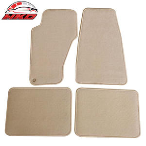 Tapis de sol pour Jeep Grand Cherokee 99-04, tapis avant et arrière beige 4 pièces - Velours - Product Image 1