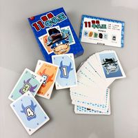 Cartes à Jouer Personnalisées de Luxe avec Impression de Logo, Papier Écologique, Boîte en Papier pour Fêtes et Jeux de Société Familiaux